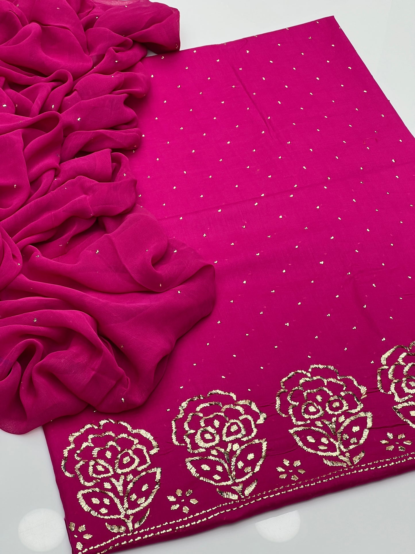 Pure Lawn Indian Mukesh