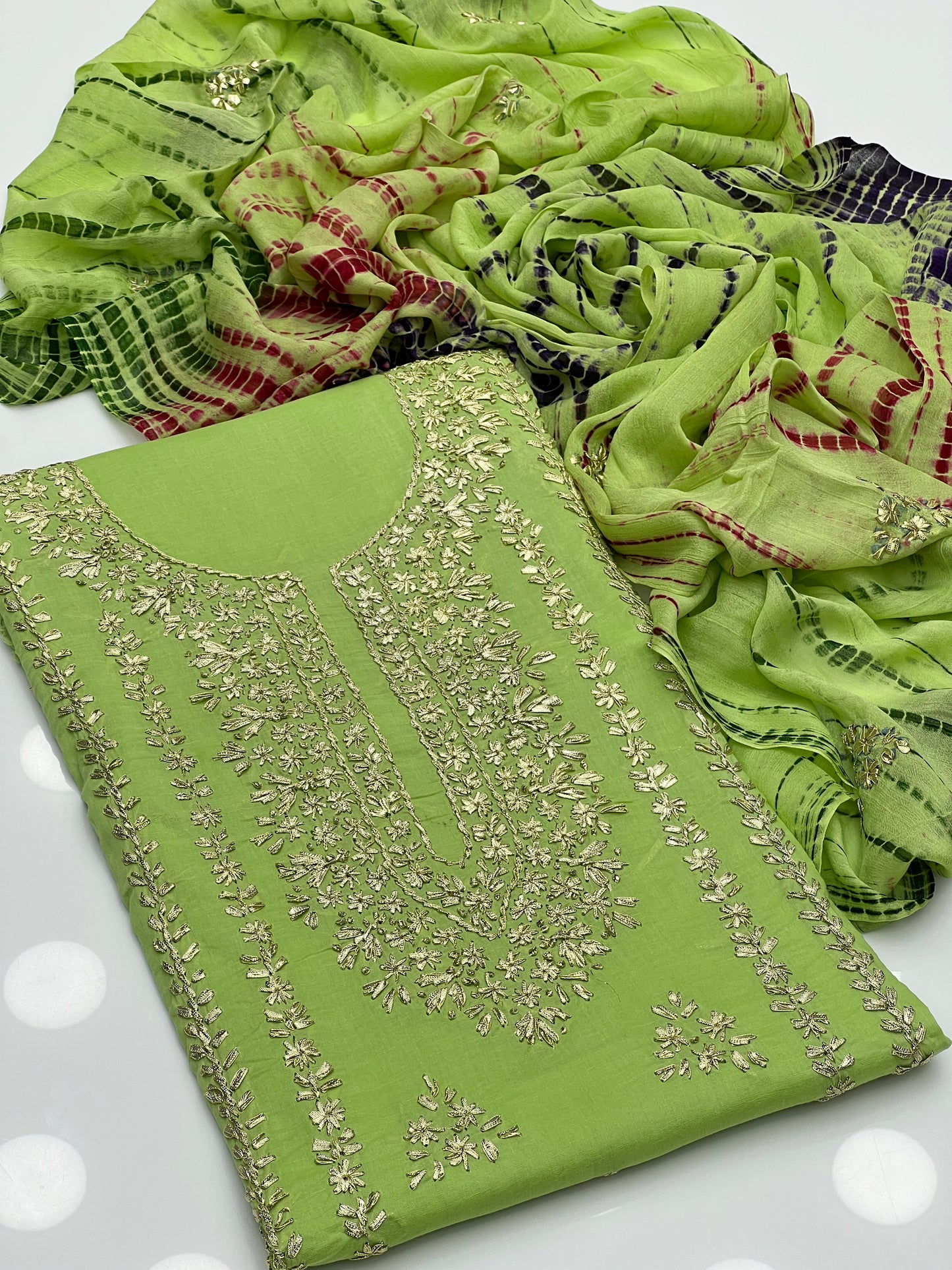 Lawn Gotta Tie n Die 3pc Dress 👗