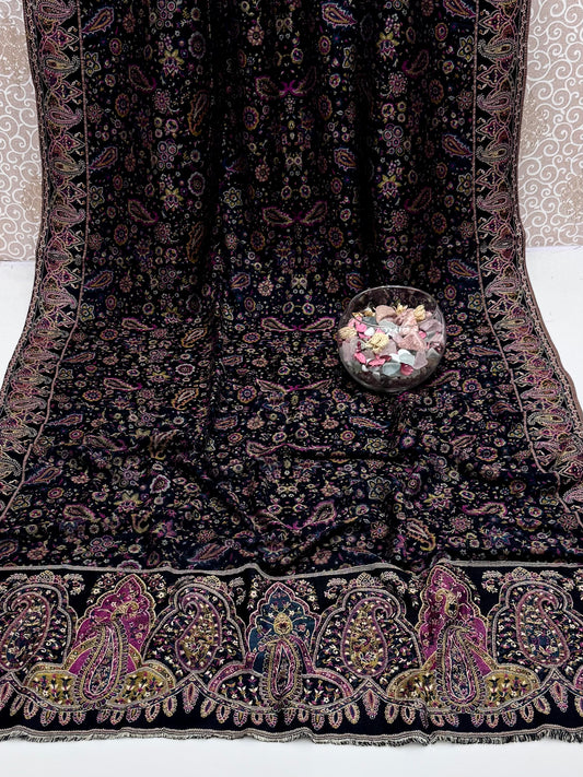 Acrylic Wool Kani Shawls 😍