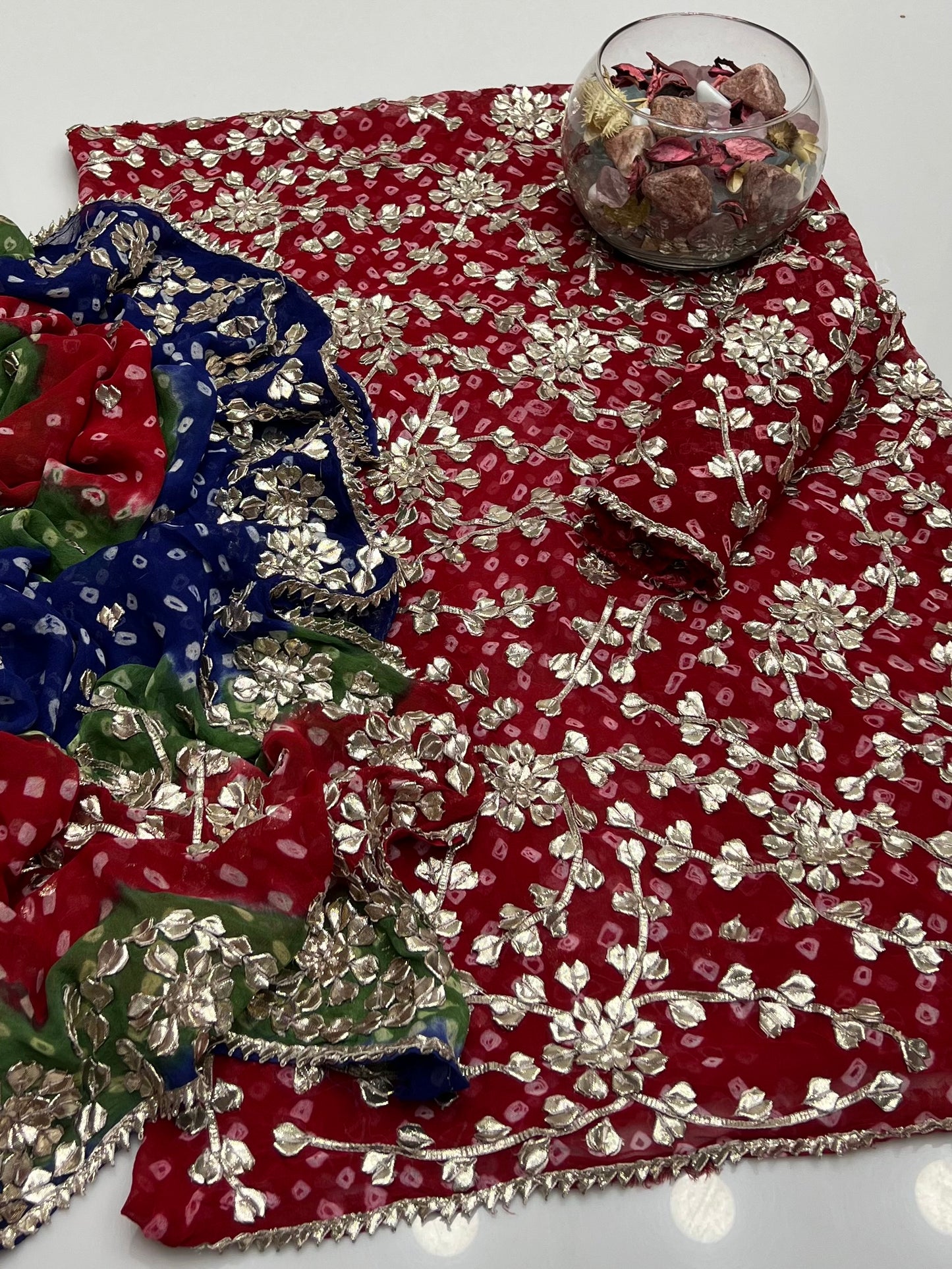 Chunri Lcd Gotta Work On Bamber Shifoon 2pc Dress 👗