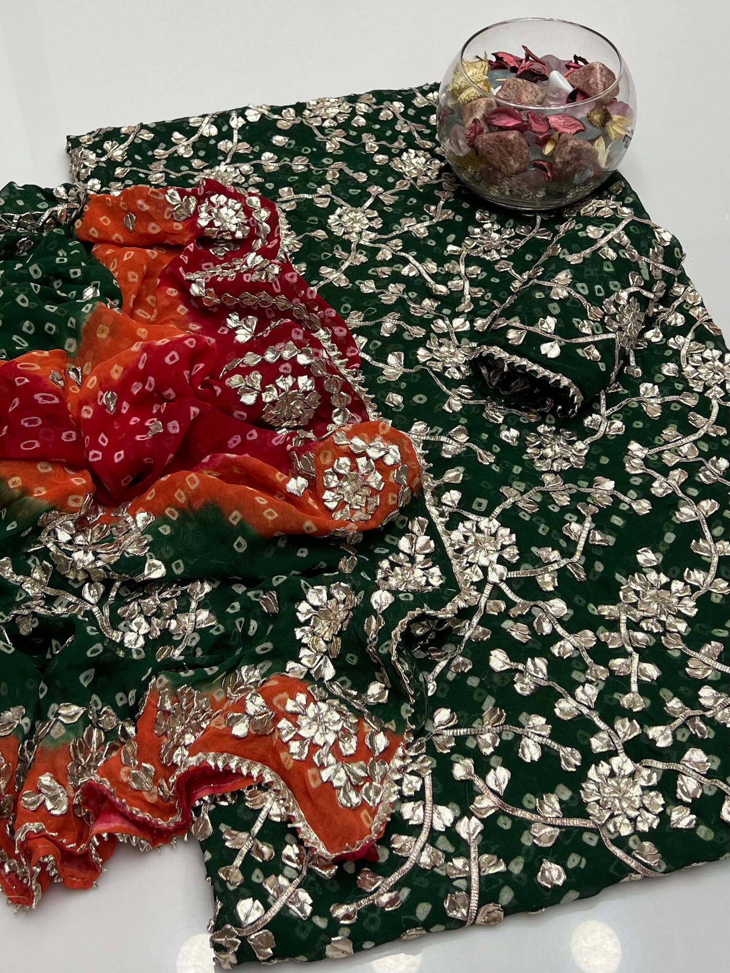 Chunri Lcd Gotta Work On Bamber Shifoon 2pc Dress 👗