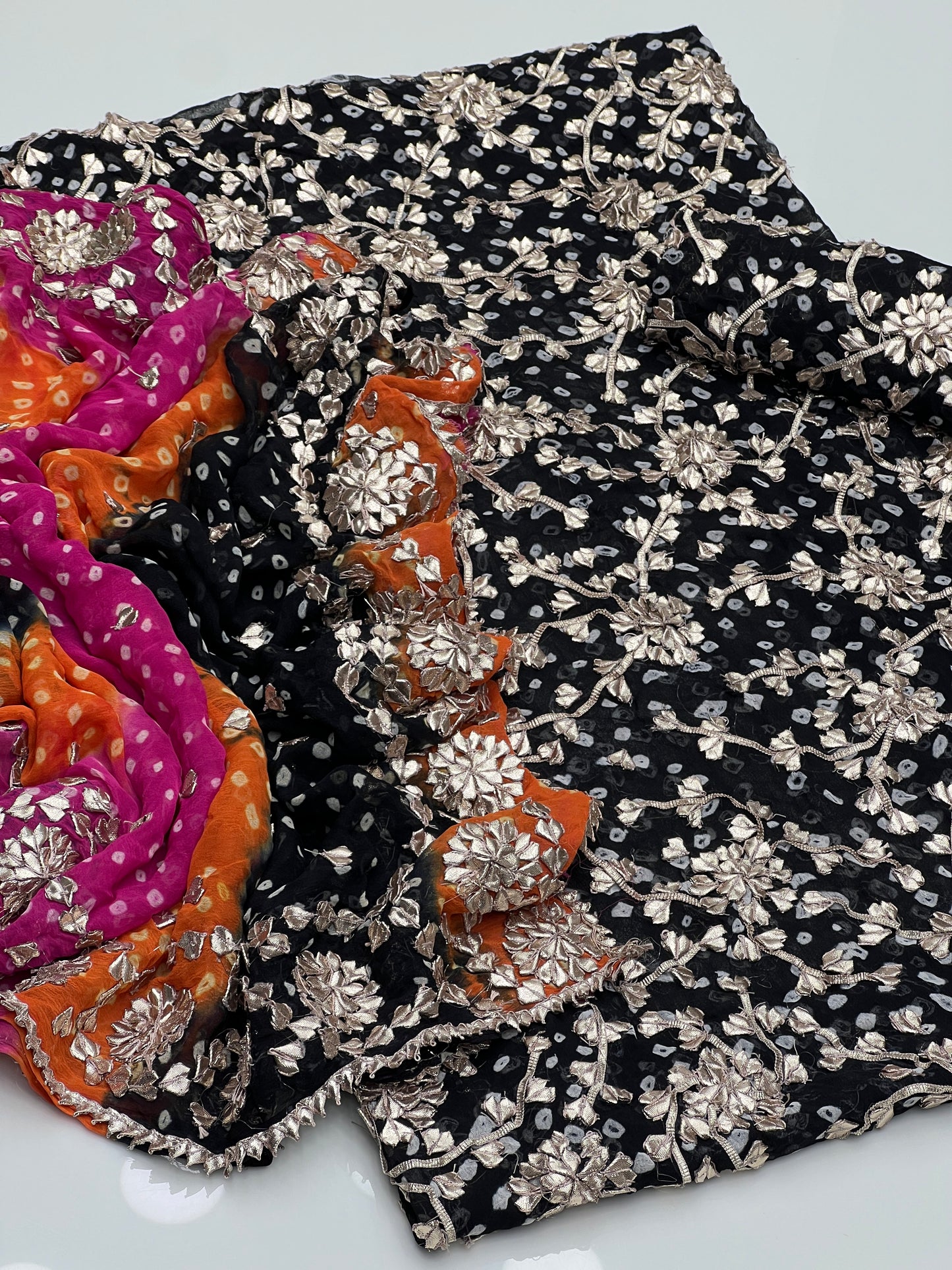 Chunri Lcd Gotta Work On Bamber Shifoon 2pc Dress 👗