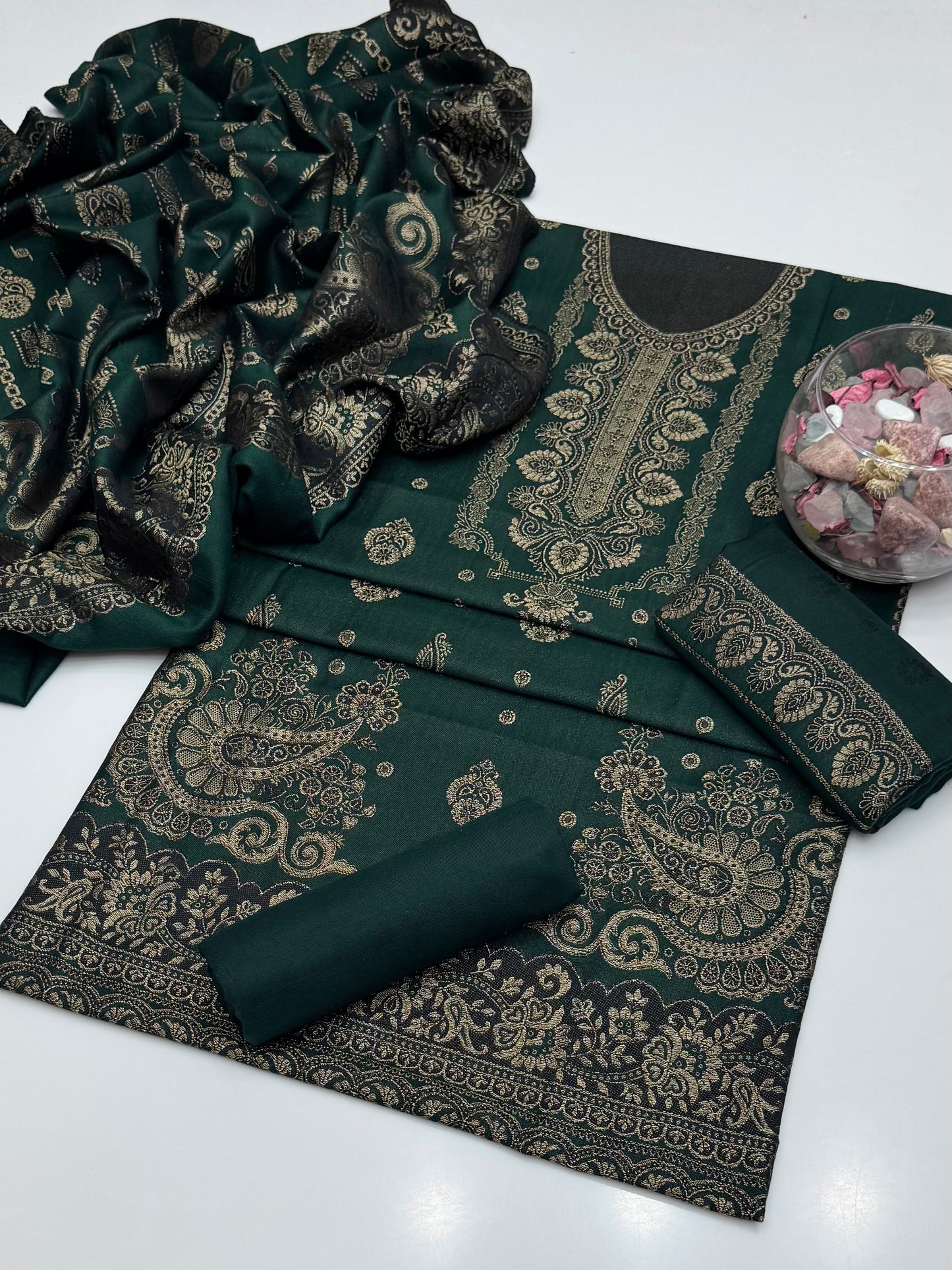 Winter Pashmina Jacquard 3pc Collection 😍