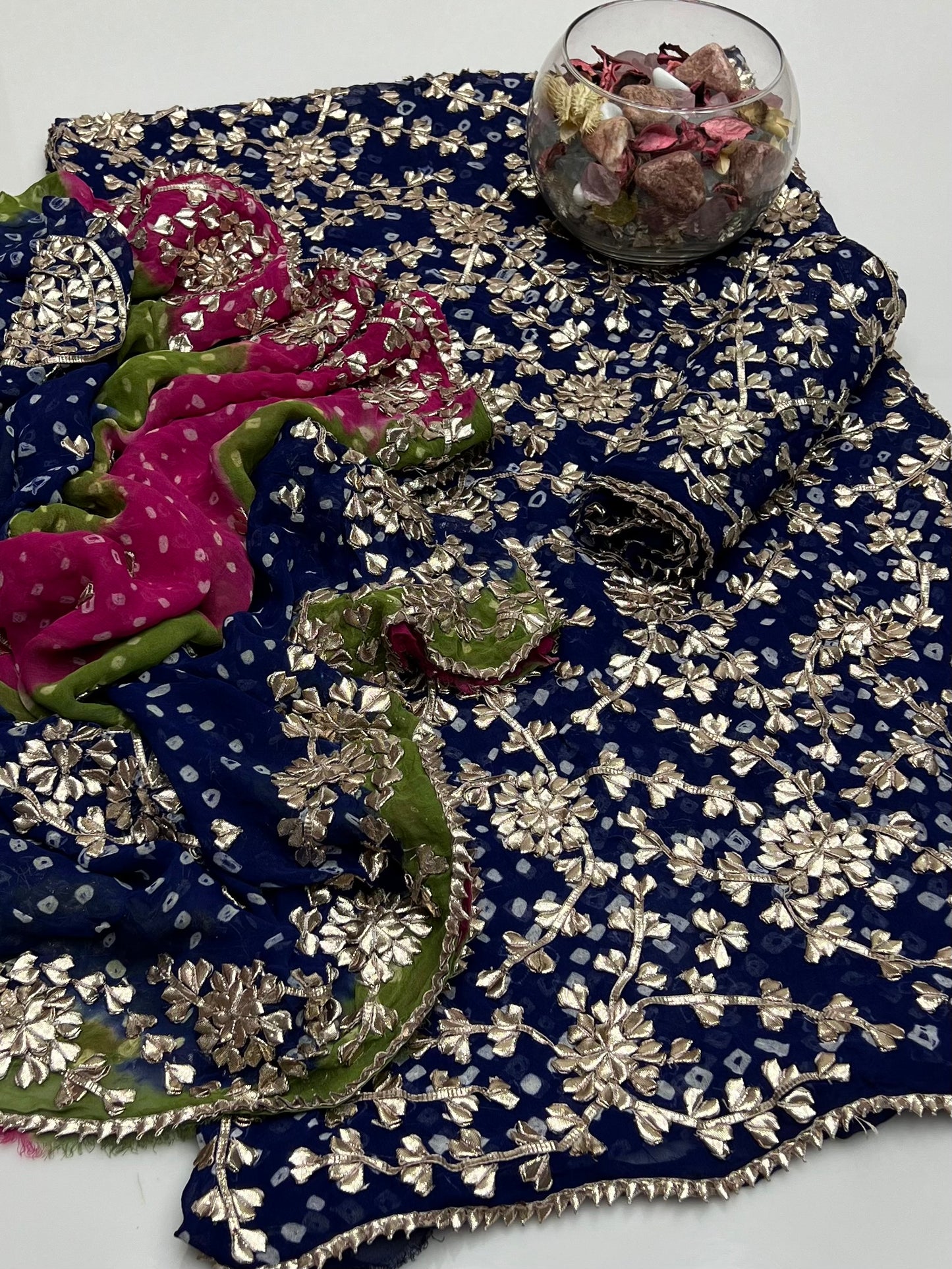 Chunri Lcd Gotta Work On Bamber Shifoon 2pc Dress 👗