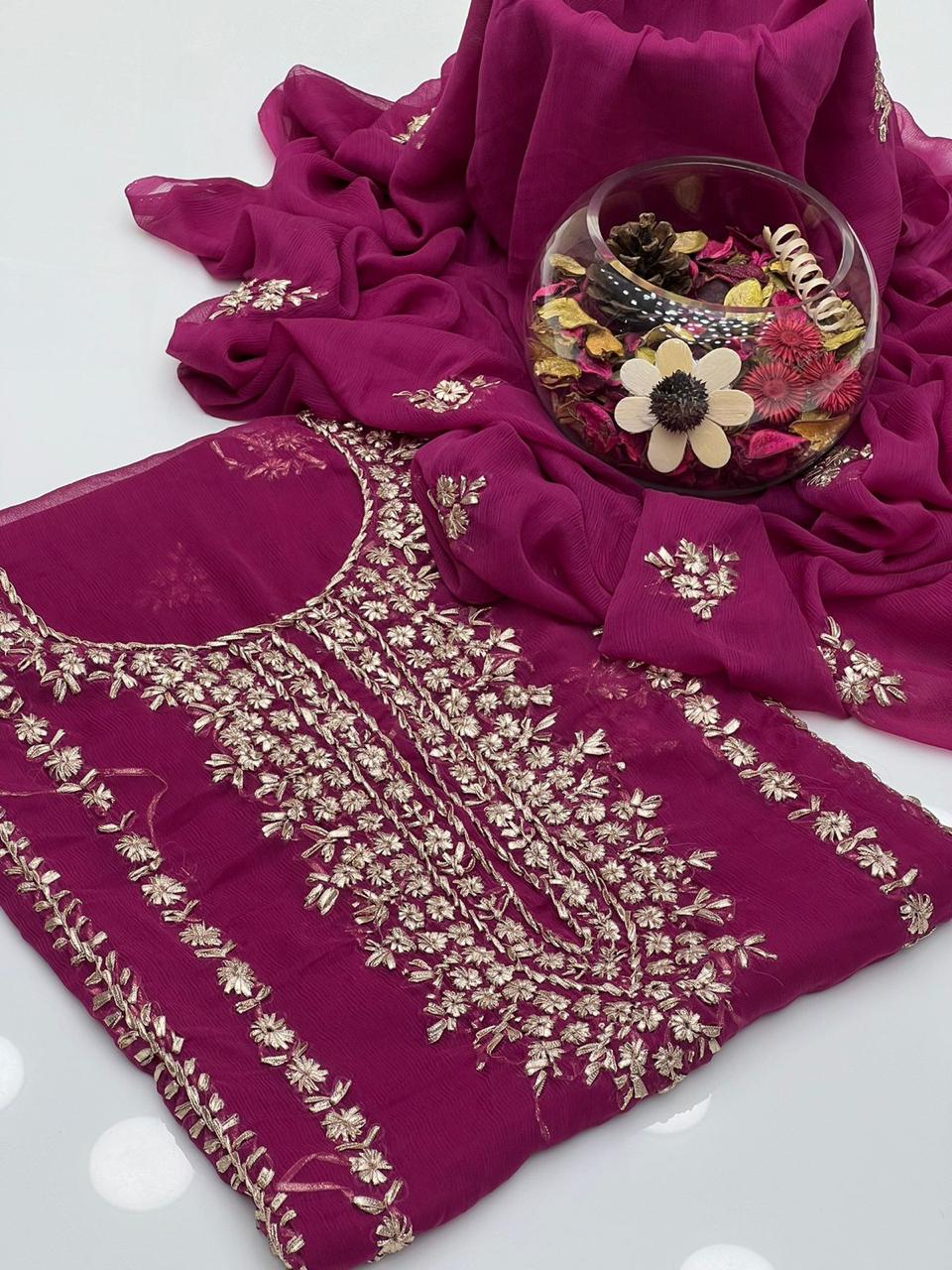 🎉Shifoon Kurta Gotta🎉