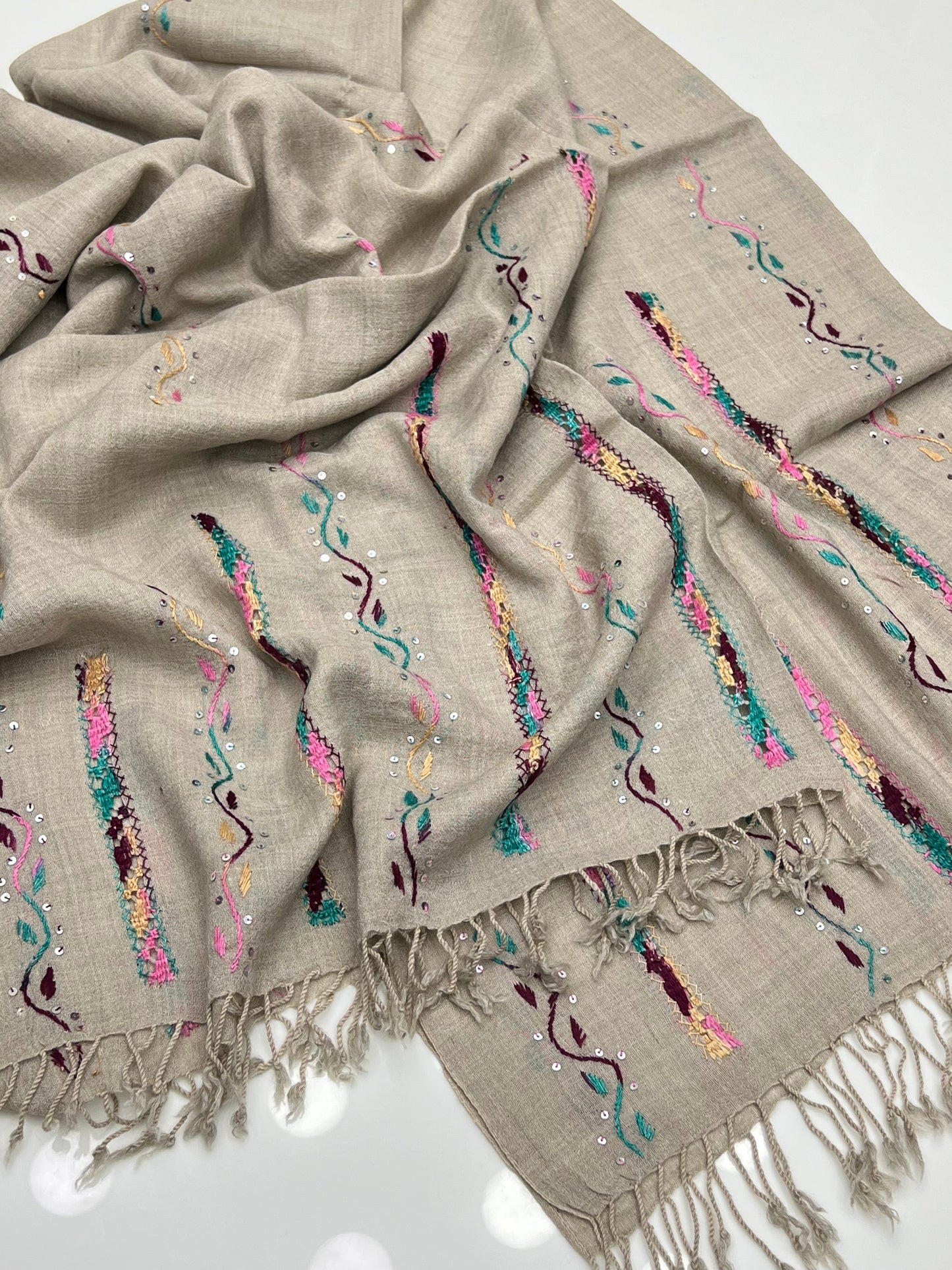 Pure Swati Wool Shawl