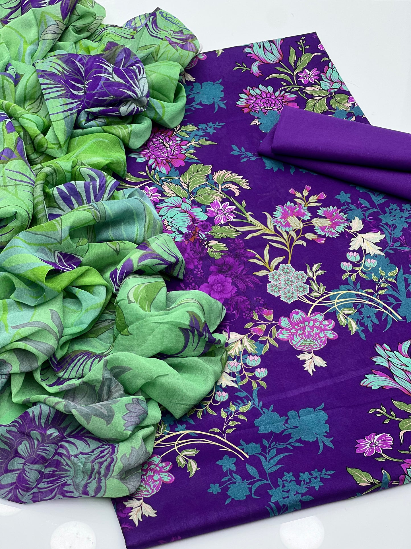 Popin Digital Print Lawn 3pc Dress 👗