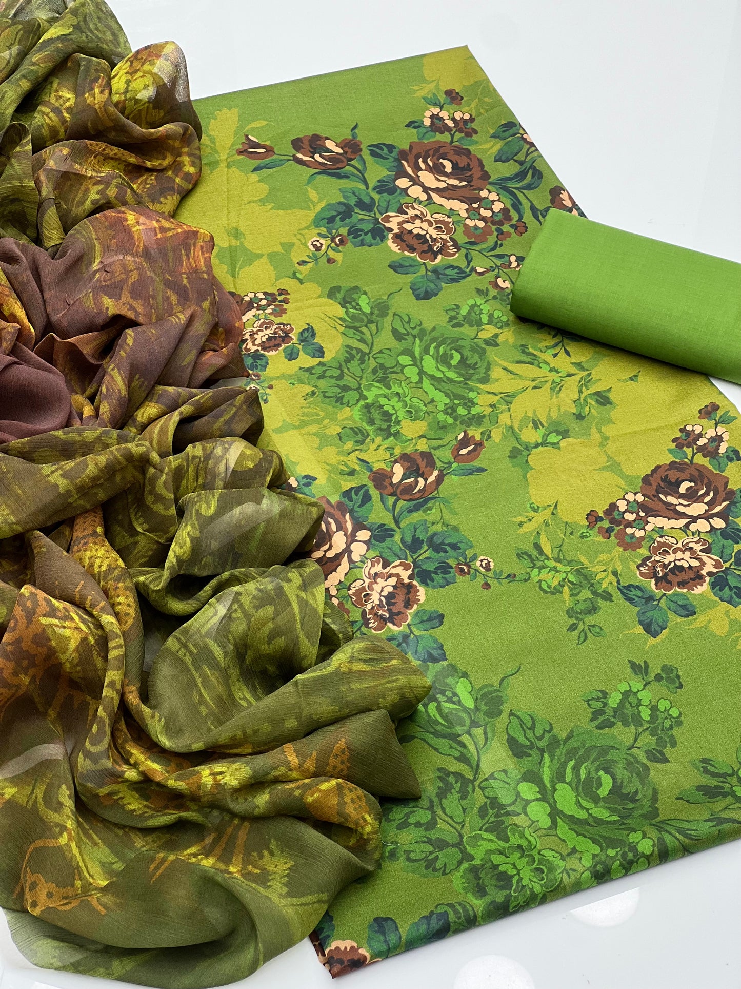 Popin Digital Print Lawn 3pc Dress 👗
