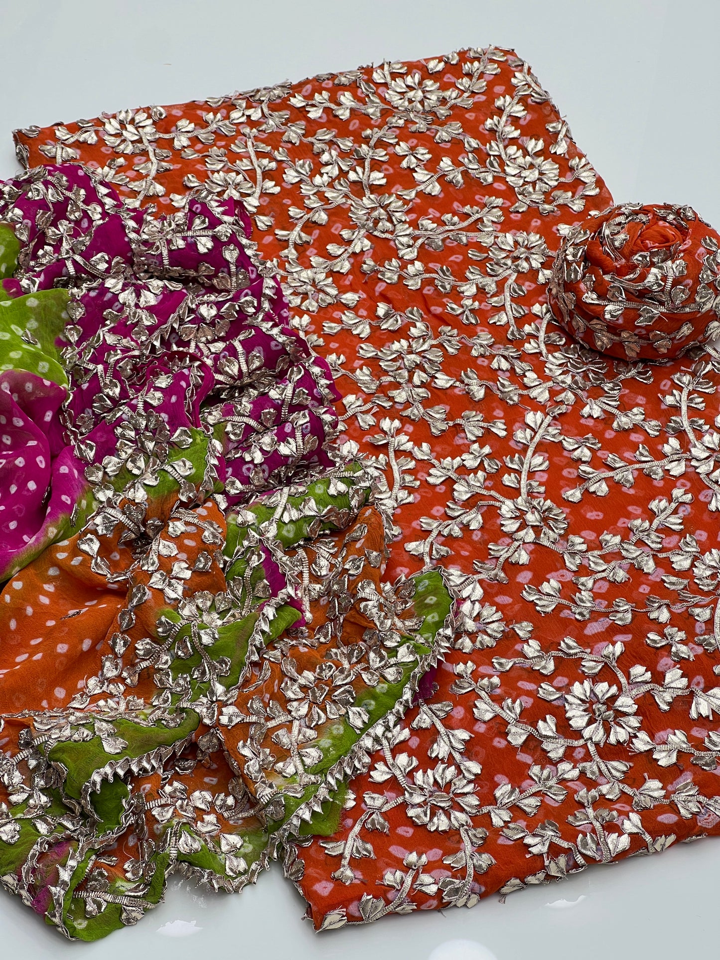 Chunri Lcd Gotta Work On Bamber Shifoon 2pc Dress 👗