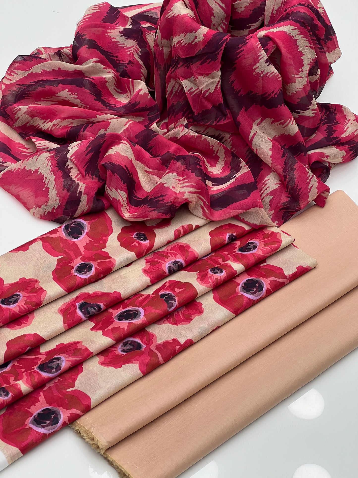 Khushboo Digital Print 3pc Dress