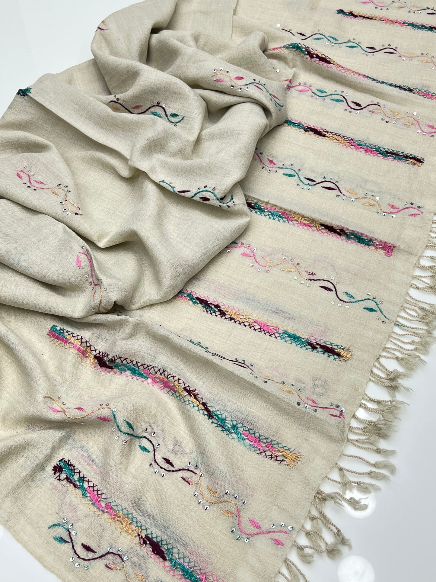 Pure Swati Wool Shawl