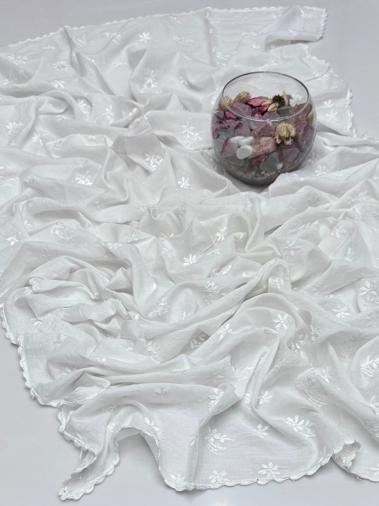 Pure Lawn Pakka Booti Jall Dupatta…