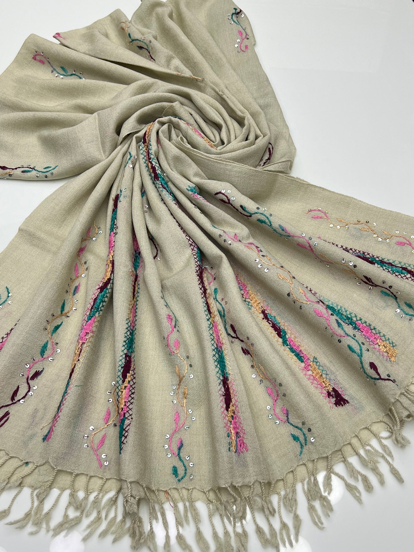 Pure Swati Wool Shawl